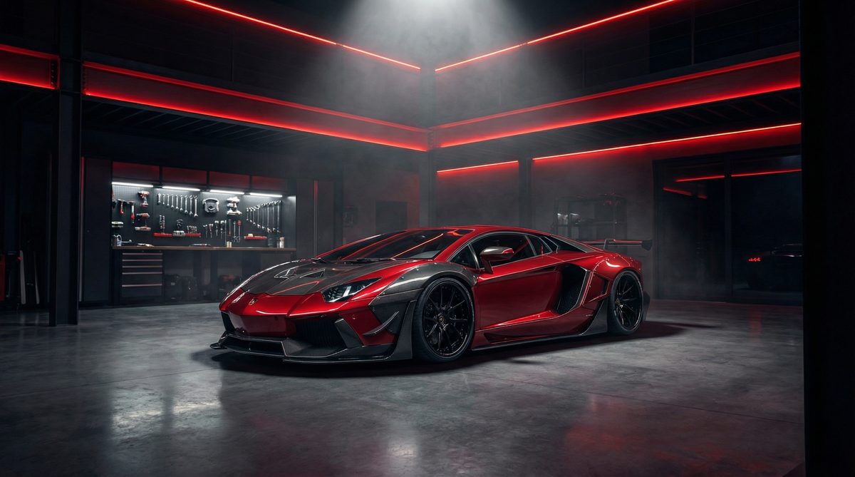 四虎超跑改装视频